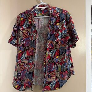 Colorful Abstract Men's Shirt